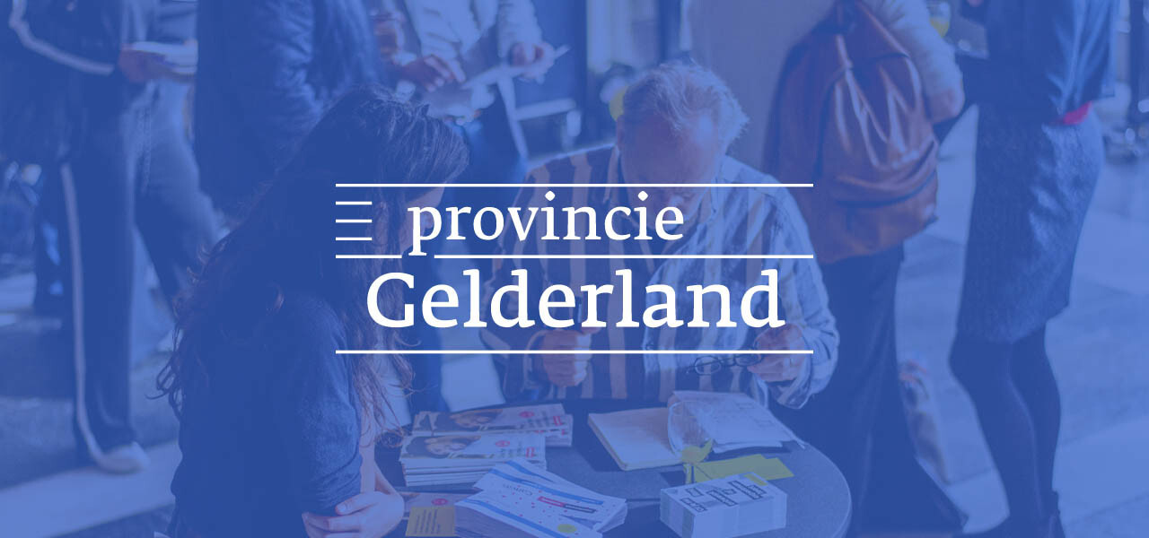 Provincie Gelderland is al ruim 8 jaar partner van voordekunst!