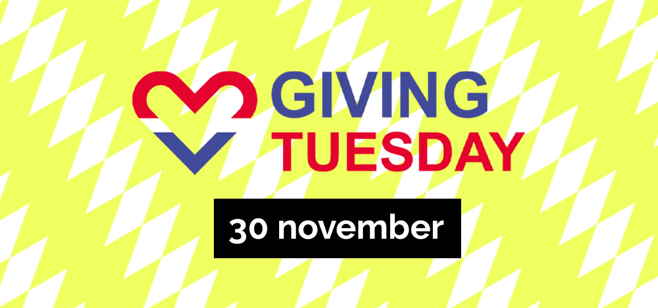 30 november is Giving Tuesday: Doe mee!
